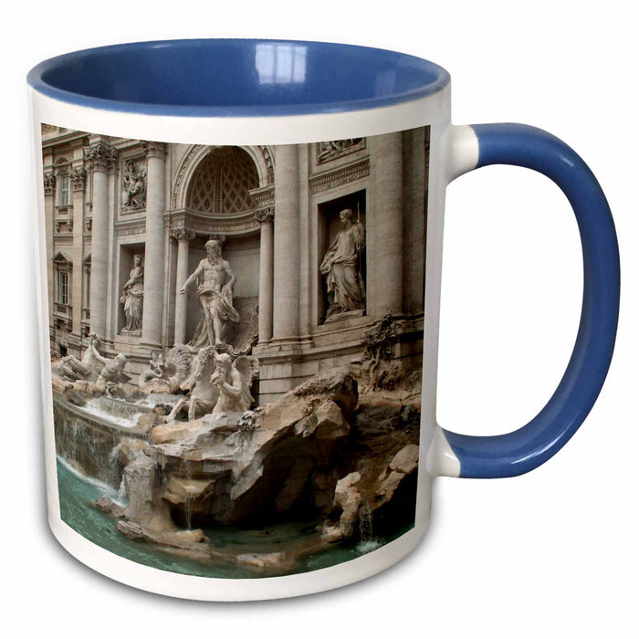 image of 11oz Two-Tone Blue Mug