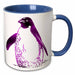 image of 11oz Two-Tone Blue Mug