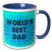 image of 15oz Two-Tone Blue Mug