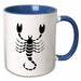 image of 15oz Two-Tone Blue Mug