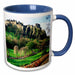 image of 11oz Two-Tone Blue Mug