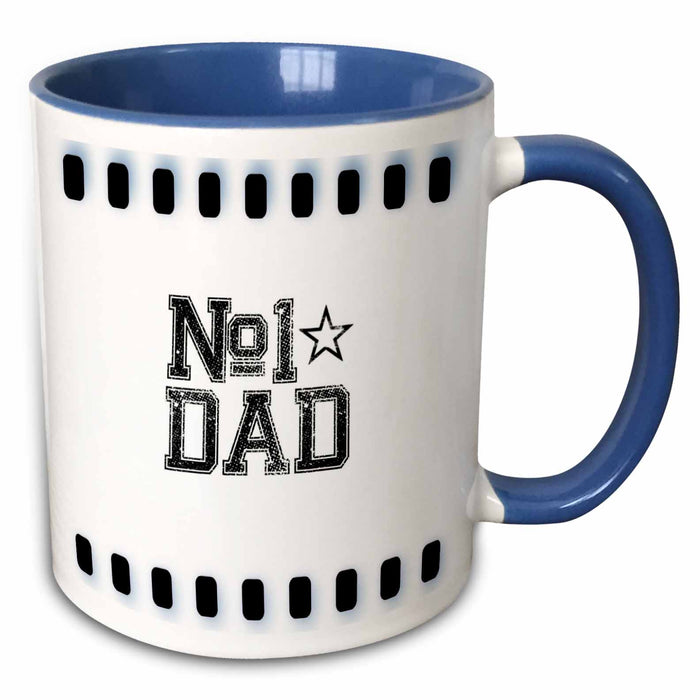 image of 15oz Two-Tone Blue Mug