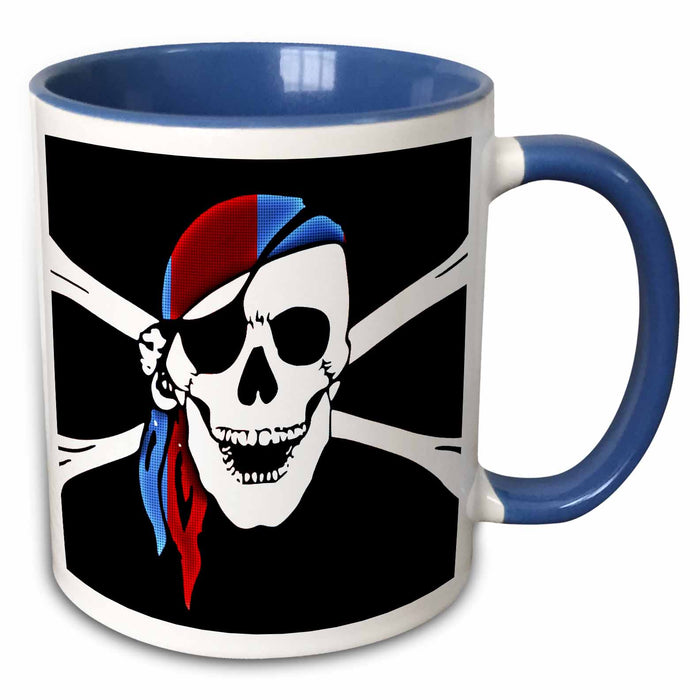 image of 15oz Two-Tone Blue Mug