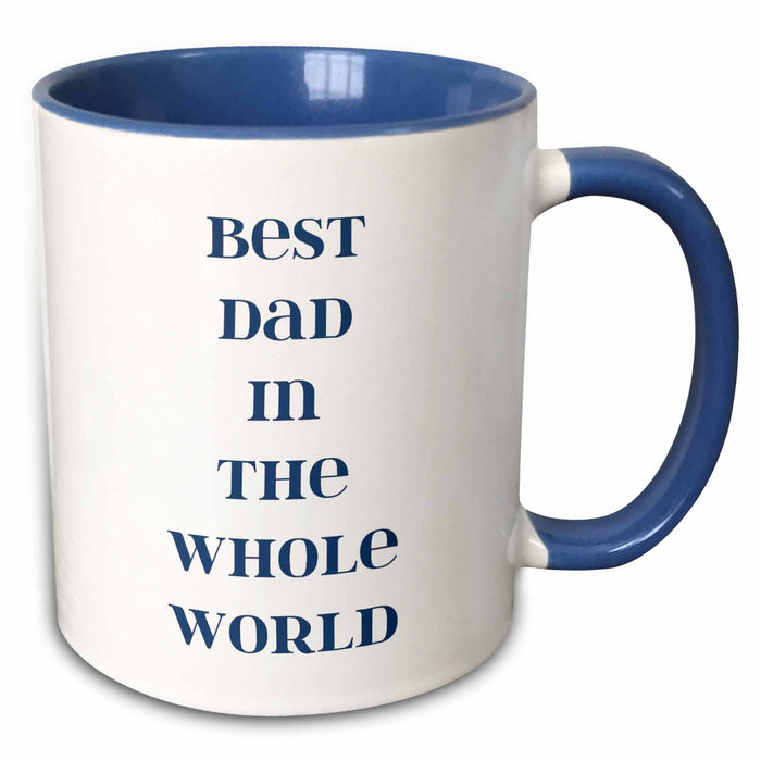 image of 11oz Two-Tone Blue Mug