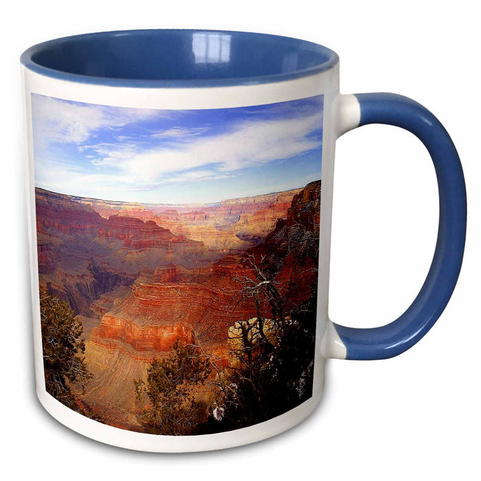 image of 15oz Two-Tone Blue Mug