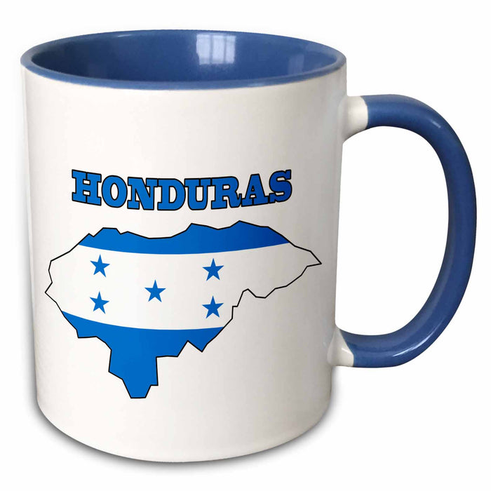 image of 11oz Two-Tone Blue Mug