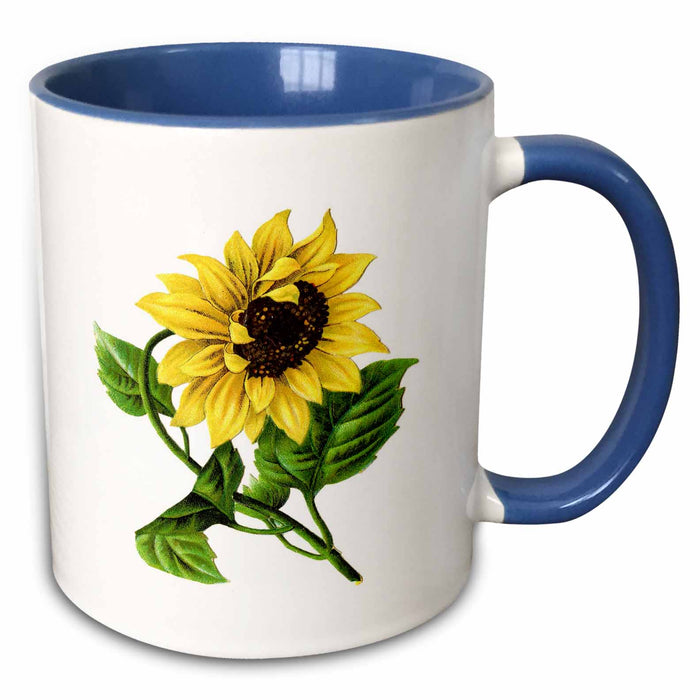 image of 11oz Two-Tone Blue Mug