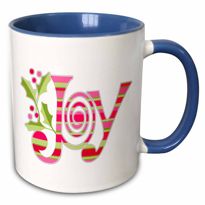 image of 11oz Two-Tone Blue Mug