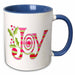 image of 15oz Two-Tone Blue Mug