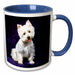 image of 11oz Two-Tone Blue Mug