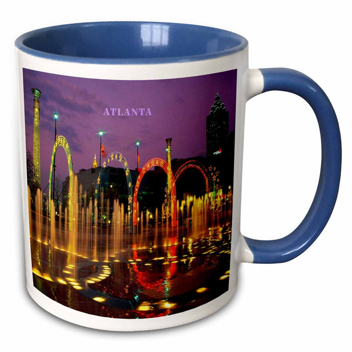 image of 15oz Two-Tone Blue Mug