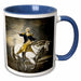 image of 15oz Two-Tone Blue Mug