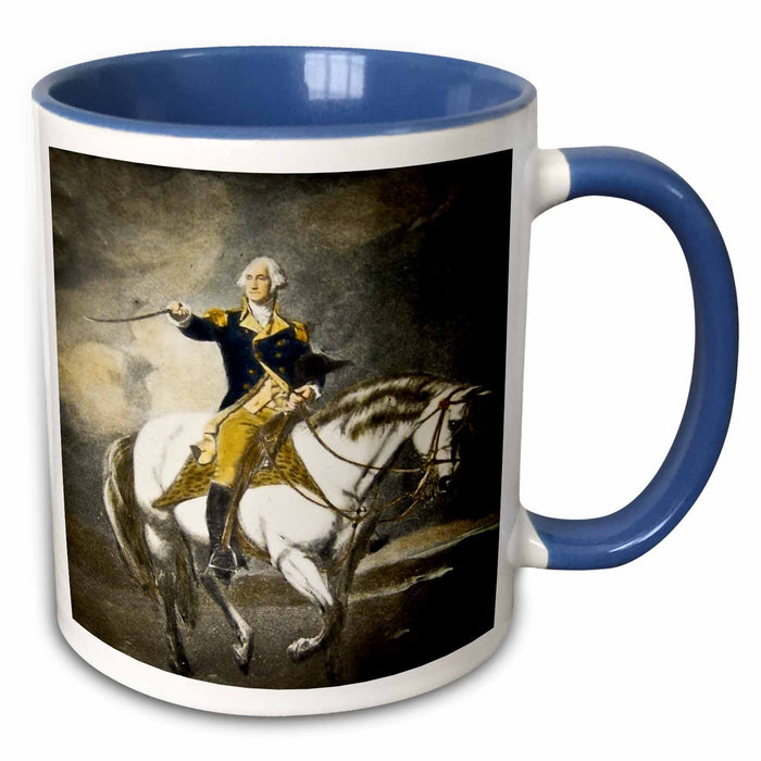 image of 11oz Two-Tone Blue Mug