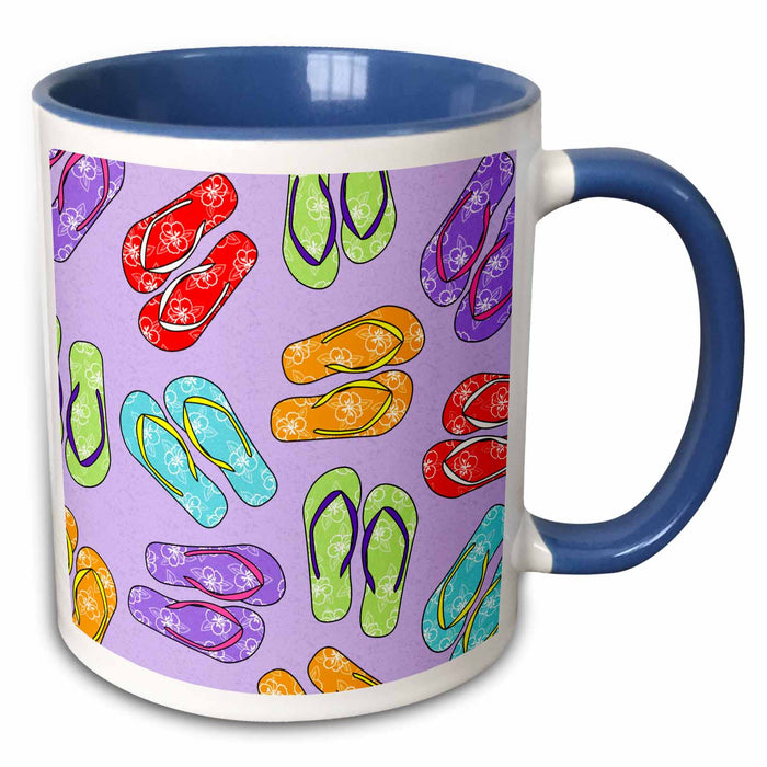 image of 11oz Two-Tone Blue Mug