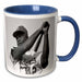 image of 15oz Two-Tone Blue Mug