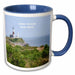 image of 11oz Two-Tone Blue Mug