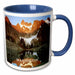 image of 11oz Two-Tone Blue Mug