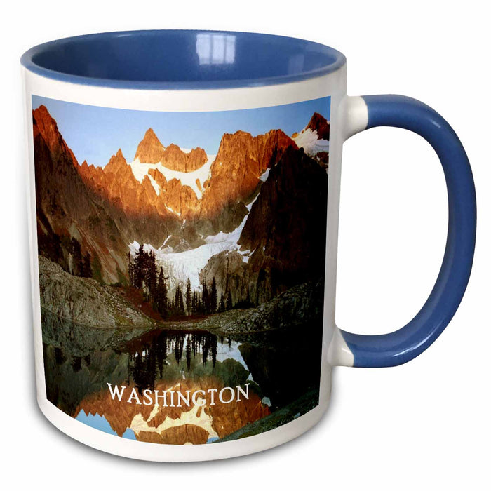 image of 15oz Two-Tone Blue Mug