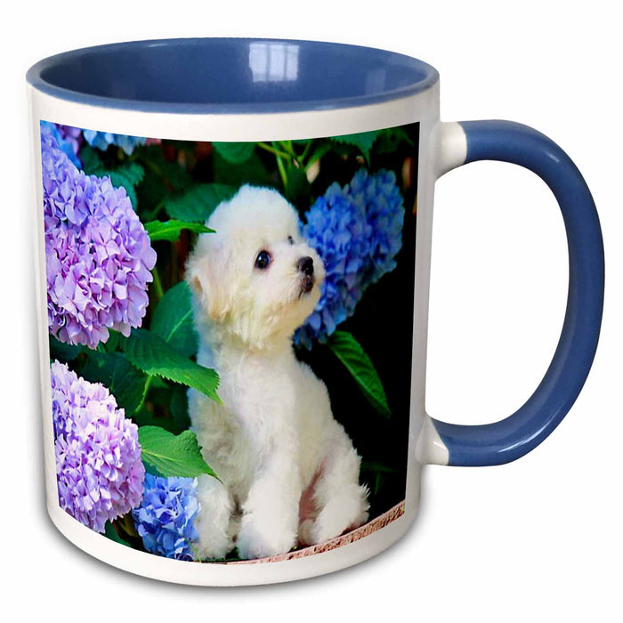 image of 15oz Two-Tone Blue Mug