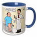 image of 11oz Two-Tone Blue Mug