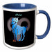 image of 11oz Two-Tone Blue Mug