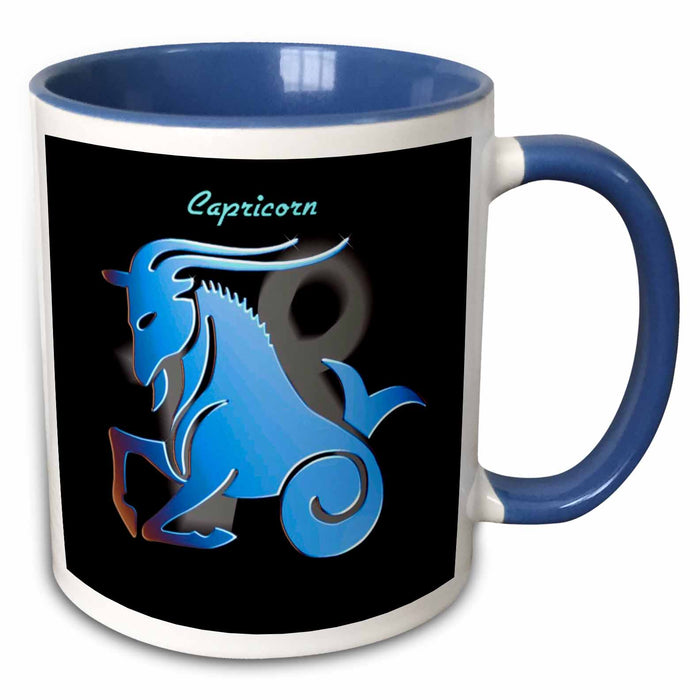 image of 11oz Two-Tone Blue Mug