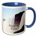 image of 11oz Two-Tone Blue Mug