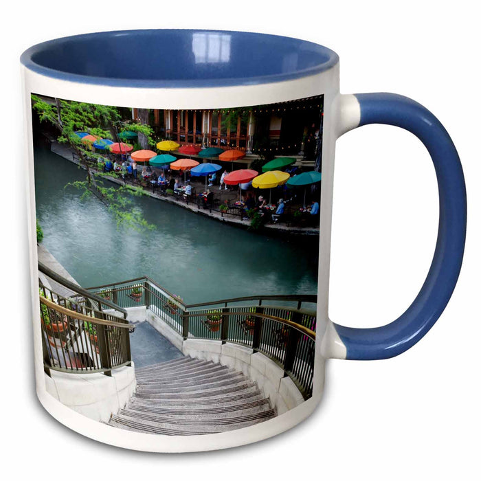 image of 15oz Two-Tone Blue Mug