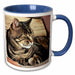 image of 15oz Two-Tone Blue Mug