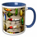 image of 11oz Two-Tone Blue Mug