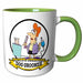 image of 15oz Two-Tone Green Mug