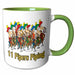 image of 15oz Two-Tone Green Mug