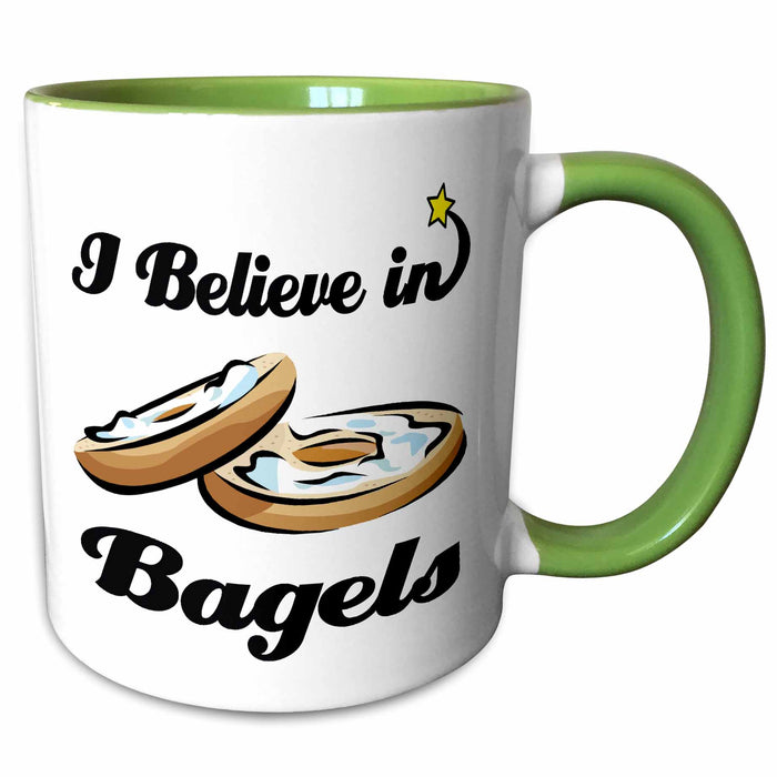 image of 15oz Two-Tone Green Mug