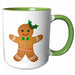 image of 11oz Two-Tone Green Mug