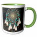 image of 11oz Two-Tone Green Mug