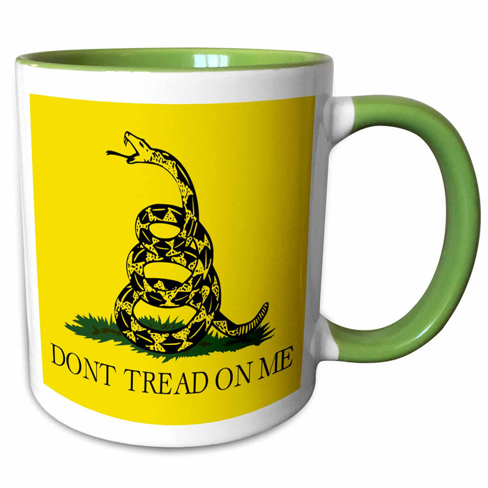 image of 15oz Two-Tone Green Mug