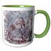 image of 11oz Two-Tone Green Mug