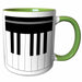 image of 15oz Two-Tone Green Mug