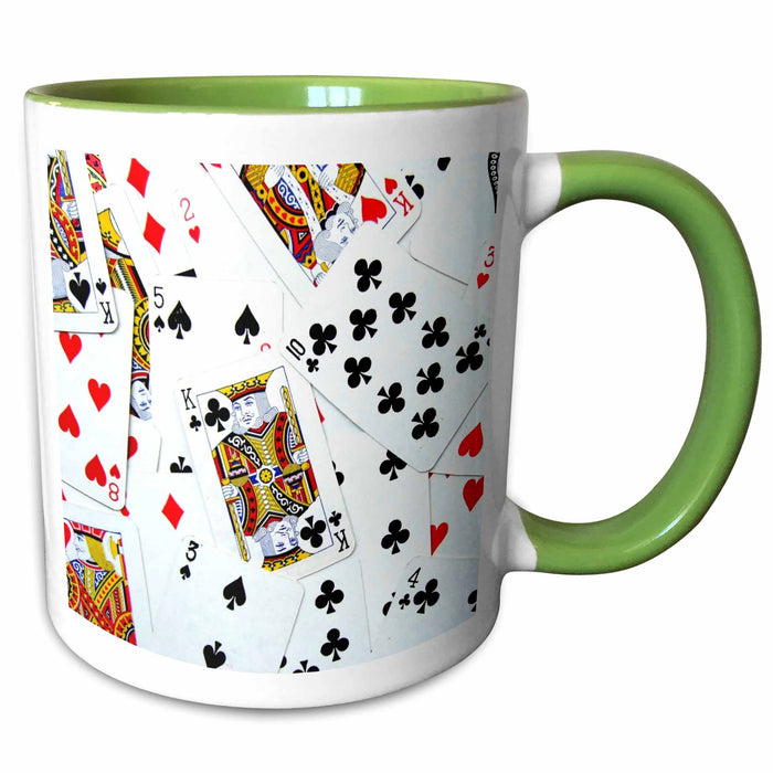 image of 15oz Two-Tone Green Mug