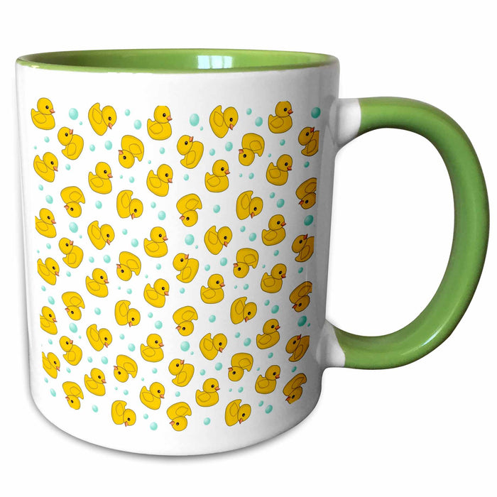 image of 11oz Two-Tone Green Mug