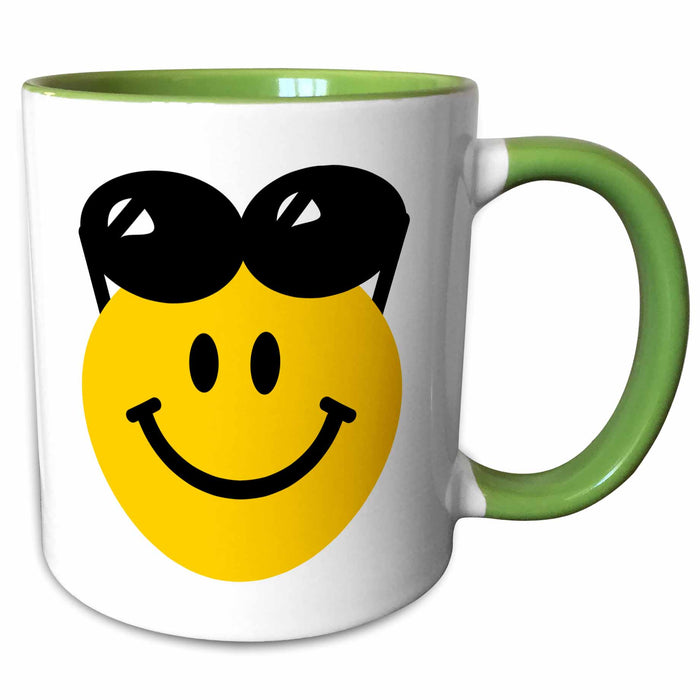 image of 11oz Two-Tone Green Mug