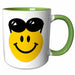 image of 15oz Two-Tone Green Mug