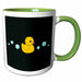 image of 11oz Two-Tone Green Mug