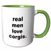 image of 15oz Two-Tone Green Mug