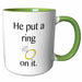 image of 11oz Two-Tone Green Mug