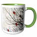 image of 11oz Two-Tone Green Mug