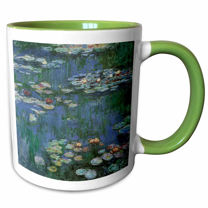 image of 11oz Two-Tone Green Mug