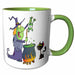 image of 15oz Two-Tone Green Mug