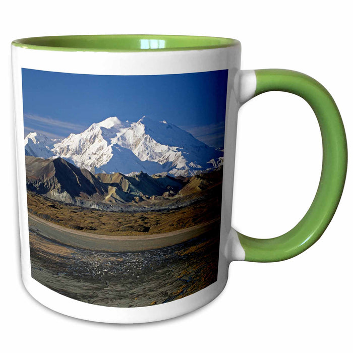 image of 11oz Two-Tone Green Mug