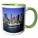 image of 15oz Two-Tone Green Mug